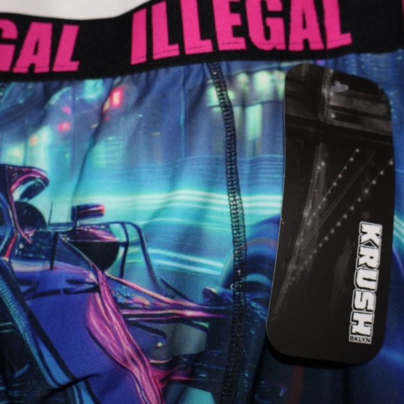 KRUSH Formula 1 Blue & Pink Boxer Briefs. Large. NWT. - Picture 5 of 9